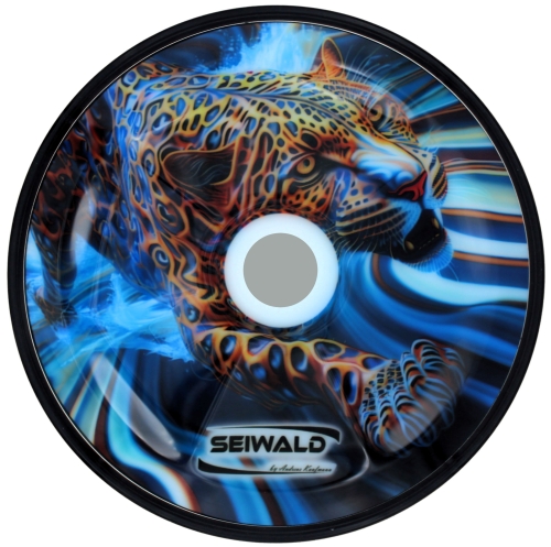 Seiwald "Leopard blau" Eisstock